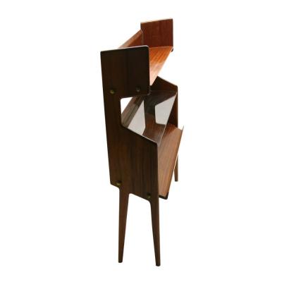 Ico Parisi 1960S ICO PARISI DESIGNED WOODEN SHELF