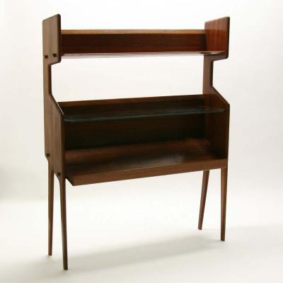 Ico Parisi 1960S ICO PARISI DESIGNED WOODEN SHELF
