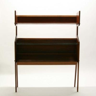 Ico Parisi 1960S ICO PARISI DESIGNED WOODEN SHELF