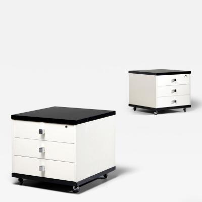 Ico Parisi 1970s Bed Side Tables by Ico Parisi