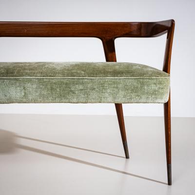Ico Parisi Bench in the Style of Ico Parisi Italy 1950s