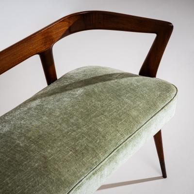 Ico Parisi Bench in the Style of Ico Parisi Italy 1950s
