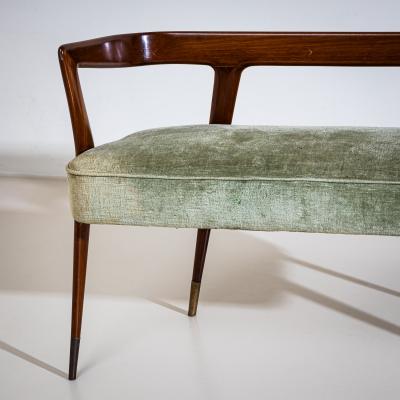 Ico Parisi Bench in the Style of Ico Parisi Italy 1950s