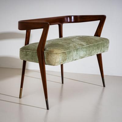 Ico Parisi Bench in the Style of Ico Parisi Italy 1950s