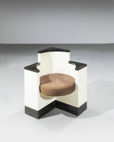 Ico Parisi Corner Armchair from the Serie 540 