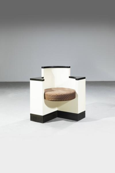 Ico Parisi Corner Armchair from the Serie 540 