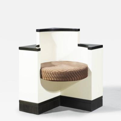 Ico Parisi Corner Armchair from the Serie 540 