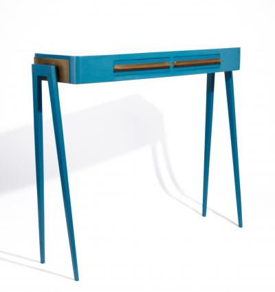 Ico Parisi Elegant 1950s Entryway Console in the Style of Ico Parisi