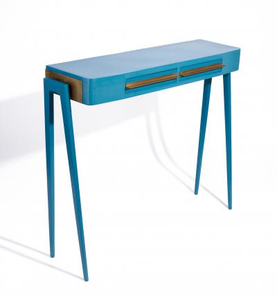 Ico Parisi Elegant 1950s Entryway Console in the Style of Ico Parisi