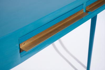 Ico Parisi Elegant 1950s Entryway Console in the Style of Ico Parisi