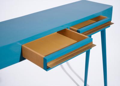 Ico Parisi Elegant 1950s Entryway Console in the Style of Ico Parisi