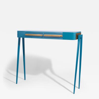 Ico Parisi Elegant 1950s Entryway Console in the Style of Ico Parisi