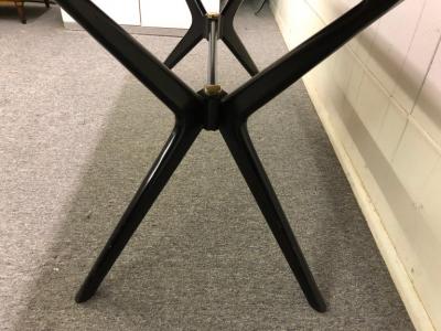 Ico Parisi Exciting Ico Parisi Style Sculpted X Base Dining Table Mid Century Modern