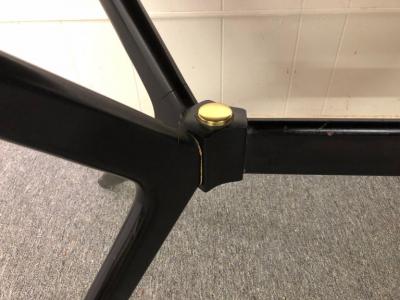 Ico Parisi Exciting Ico Parisi Style Sculpted X Base Dining Table Mid Century Modern