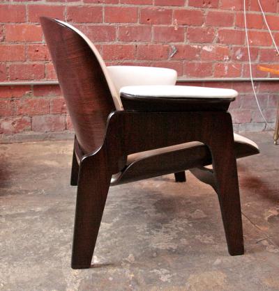 Ico Parisi Ico Parisi Armchair with Swivel Ottoman for M I M 