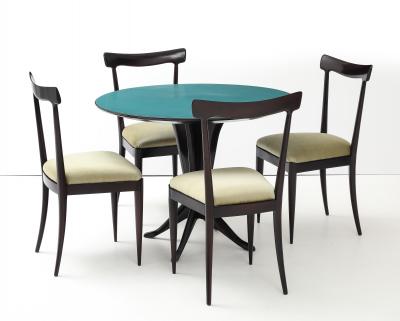 Ico Parisi Ico Parisi Attributed Game Table And Chairs 1950s Modern