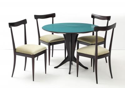 Ico Parisi Ico Parisi Attributed Game Table And Chairs 1950s Modern