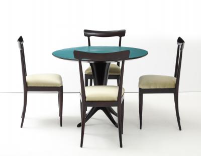Ico Parisi Ico Parisi Attributed Game Table And Chairs 1950s Modern