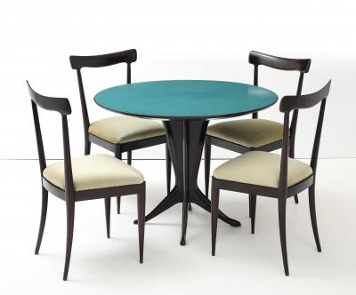 Ico Parisi Ico Parisi Attributed Game Table And Chairs 1950s Modern