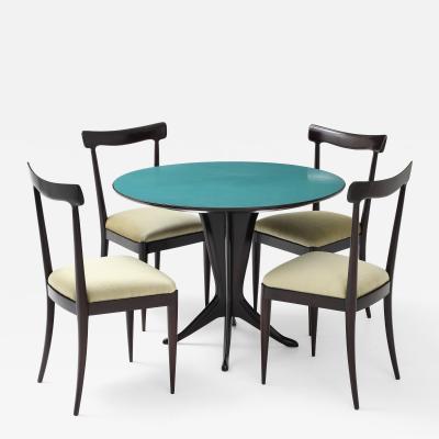 Ico Parisi Ico Parisi Attributed Game Table And Chairs 1950s Modern