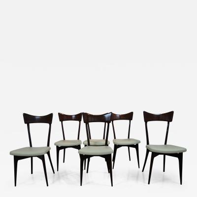 Ico Parisi Ico Parisi Dining Chairs Set of Six