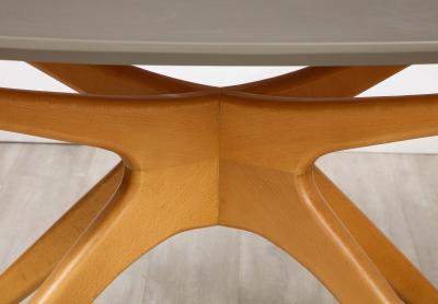 Ico Parisi Ico Parisi Dining Table with Oval Top Italy circa 1950