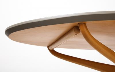 Ico Parisi Ico Parisi Dining Table with Oval Top Italy circa 1950