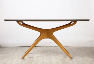 Ico Parisi Ico Parisi Dining Table with Oval Top Italy circa 1950