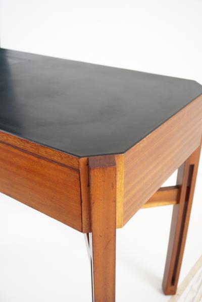 Ico Parisi Ico Parisi Wood and Laminate toilette desk with mirror Hotel Lorena 1960