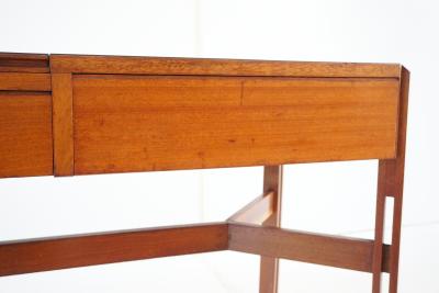 Ico Parisi Ico Parisi Wood and Laminate toilette desk with mirror Hotel Lorena 1960