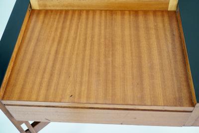 Ico Parisi Ico Parisi Wood and Laminate toilette desk with mirror Hotel Lorena 1960