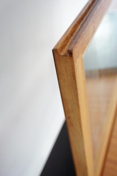 Ico Parisi Ico Parisi Wood and Laminate toilette desk with mirror Hotel Lorena 1960