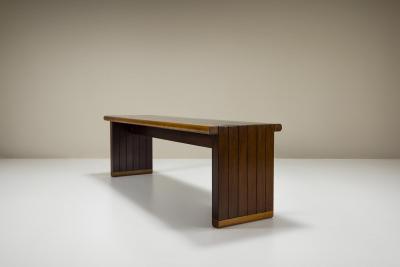 Ico Parisi Ico Parisi Wooden Bench for Brugnoli Mobili Cant Italy 1974