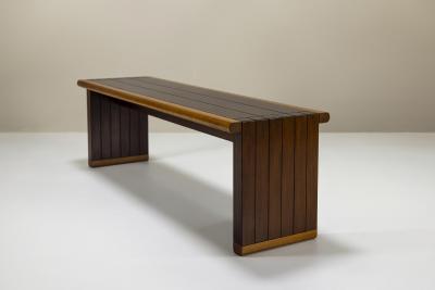 Ico Parisi Ico Parisi Wooden Bench for Brugnoli Mobili Cant Italy 1974