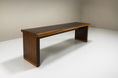 Ico Parisi Ico Parisi Wooden Bench for Brugnoli Mobili Cant Italy 1974