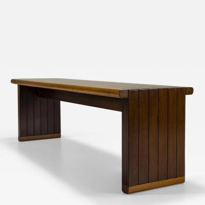 Ico Parisi Ico Parisi Wooden Bench for Brugnoli Mobili Cant Italy 1974