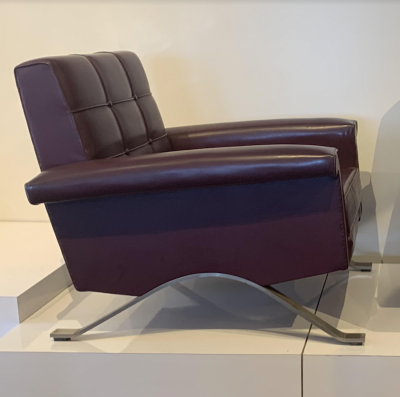 Ico Parisi Ico Parisi for Cassina Pair of Mid Century Club Chairs Italy circa 1960