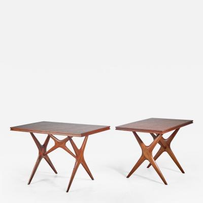 Ico Parisi Ico Parisi pair of tables Italy 1950s