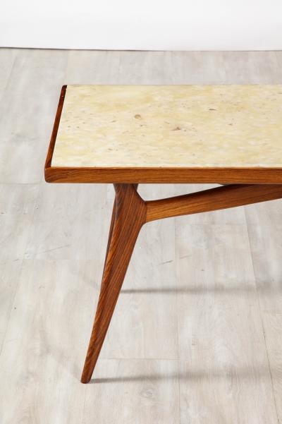 Ico Parisi Italian 1950s Ico Parisi Att Coffee Table with Onyx Top