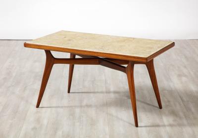 Ico Parisi Italian 1950s Ico Parisi Att Coffee Table with Onyx Top
