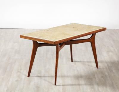 Ico Parisi Italian 1950s Ico Parisi Att Coffee Table with Onyx Top
