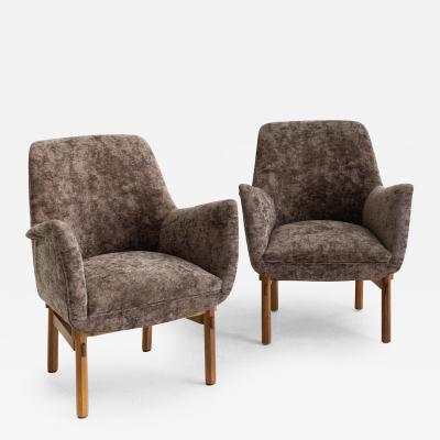 Ico Parisi Italian Armchairs Attributed to Ico Parisi for Cassina