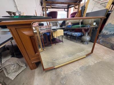 Ico Parisi Italian Art Deco Horizontal Mirror
