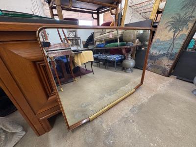 Ico Parisi Italian Art Deco Horizontal Mirror