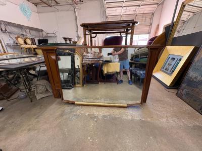 Ico Parisi Italian Art Deco Horizontal Mirror