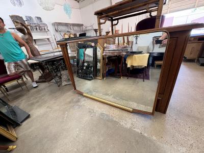 Ico Parisi Italian Art Deco Horizontal Mirror