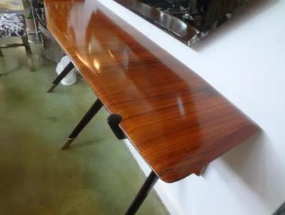 Ico Parisi Italian Console Table In The Style of Ico Parisi Milan