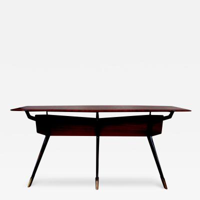 Ico Parisi Italian Console Table In The Style of Ico Parisi Milan