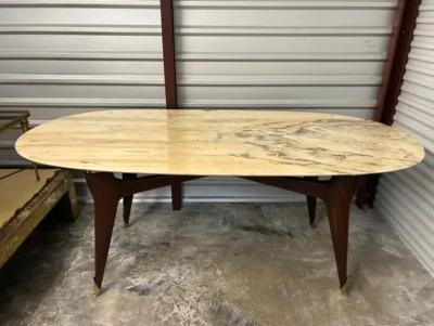 Ico Parisi Italian Modern Dining Table By Ico Parisi