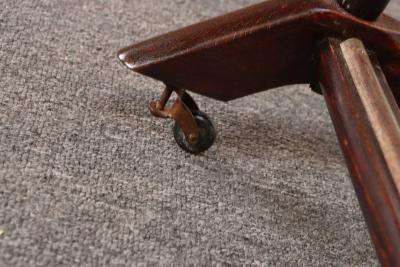 Ico Parisi Italian Modern Fratelli Reguitti Sculptural Stained Mahogany X Form Valet